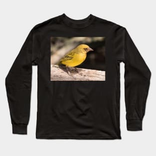 Vitelline Masked Weaver Long Sleeve T-Shirt